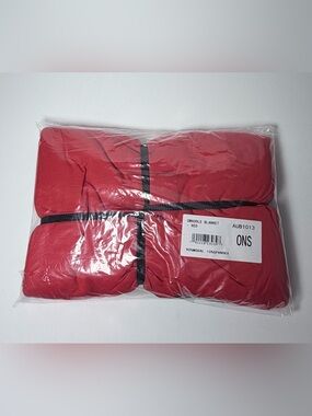 Ethika Swaddle Blanket 94”x56” Red